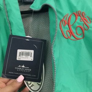 Charles river rain jacket